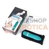 Vibrador de suave textura sumergible bcute celeste